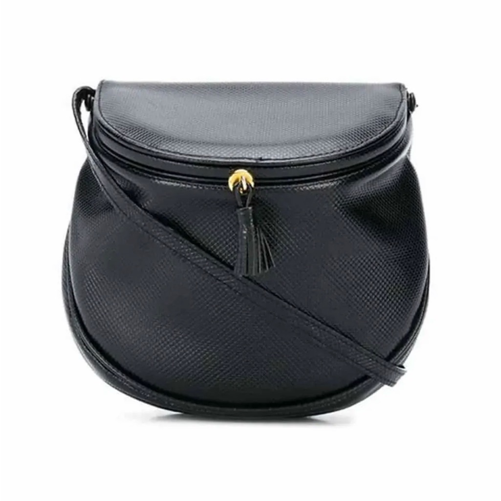 Bottega Veneta Marco Polo Black Crossbody Bag With Tassel - Euc W/ Cert Of Auth